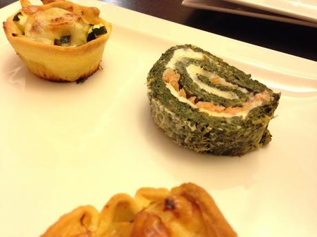 Con e Senza Bimby, Rotolo di Spinaci e Salmone e Cestini con Finocchi e Zucchine e Besciamella