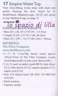 Top all'uncinetto e top ai ferri, istruzioni in inglese / Crochet cap-sleeved top and knitted empire-waist top, free patterns