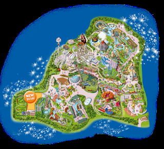 Mappa Gardaland 2016