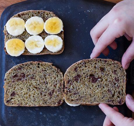 pane integrale con gocce di cioccolato