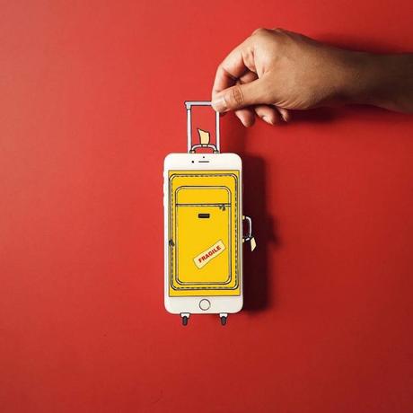 INSTAGRAM: Iphone come tela | Anshuman Ghosh