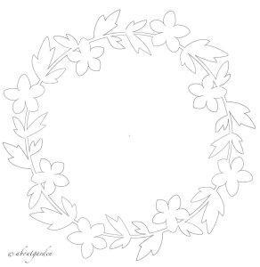 annotazioni creative #marzo2016 ghirlanda-paper-cut completa marzo