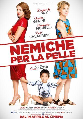 Nemiche per la pelle: online il poster del film con Margherita Buy e Claudia Gerini