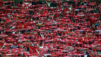 (VIDEO)Sevilla fans great atmosphere at Sanchez Pizjuan stadium