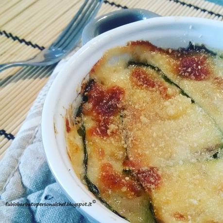 Parmigiana bianca di Zucchine