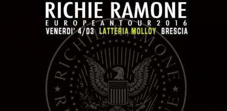RICHIE RAMONE - European Tour 2016 @ Latteria Molloy