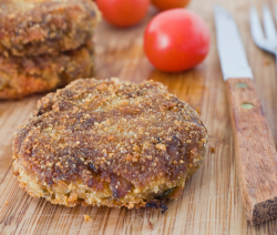 Burger di melanzane