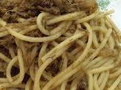 Spaghetti acciughe