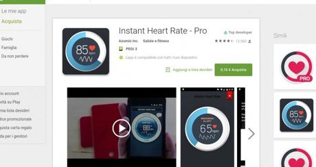 Instant Heart Rate   Pro   App Android su Google Play