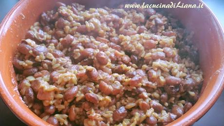 Minestra di Avena con Fagioli Borlotti (in pentola a pressione Acticook Lagostina)