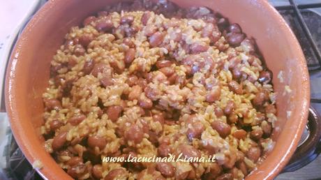 Minestra di Avena con Fagioli Borlotti (in pentola a pressione Acticook Lagostina)