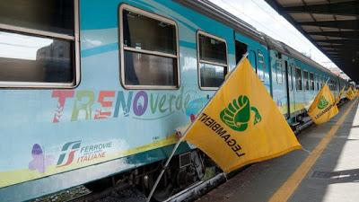 PAVIA. Domani il Treno Verde per parlare di gestione rifiuti e raccolta differenziata.