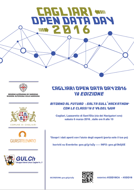 CAGLIARI OPEN DATA DAY 2016 IV edizione, “Ritorno al futuro” #ODD16CA