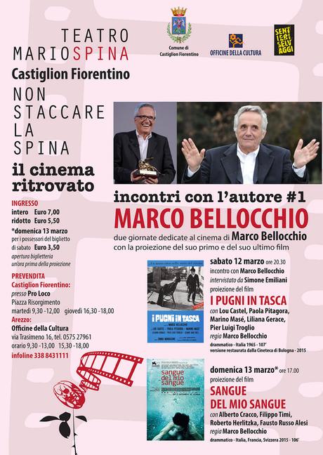 Marco Bellocchio al Mario Spina di Castiglion Fiorentino