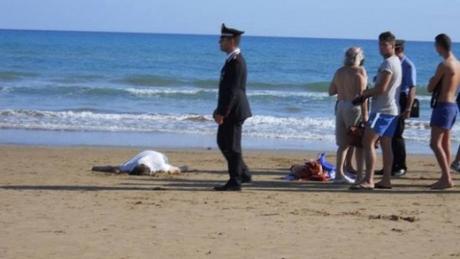 spiaggia morto