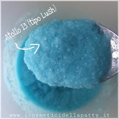 Lush Atollo 13 fai da te (versione Patty)