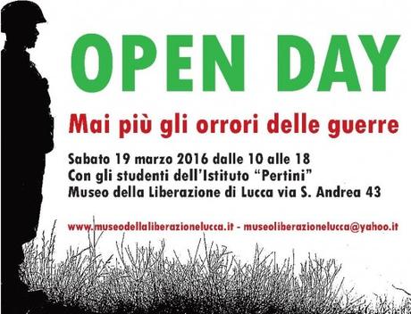 OPEN DAY AL MUSEO DELLA LIBERAZIONE DI LUCCA