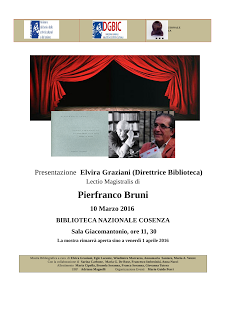 Cosenza - un convegno nazionale su Pirandello con una Lectio Magistralis di Pierfranco Bruni il 10 marzo