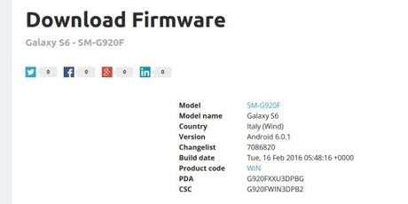 Download firmware G920FXXU3DPBG_G920FWIN3DPB2_WIN SamMobile