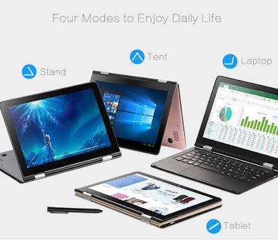 Voyo V1: tablet con Windows 10 e Android a un prezzo economico!