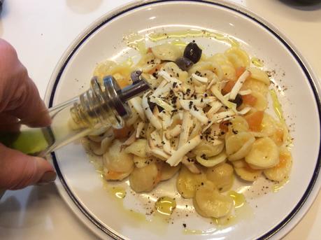 ORECCHIETTE MEDITERRANEE CON RICOTTA SALATA