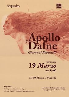 “Apollo e Dafne”, opere di Giovanni Robustelli in mostra nella Galleria Soquadro
