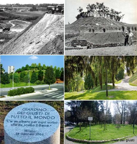 Parco dei giusti alla “montagnetta di San Siro”