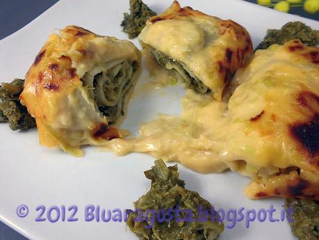 10-lasagne, cime di rapa, porri e cheddar