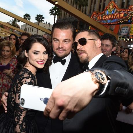 Charlotte-Riley-Leonardo-Dicaprio-Tom-Hardy-Oscars-2016-Moments-Vogue-26Feb16-Rex_b_1440x960