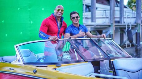 Baywatch, nuove foto dal set con Dwayne Johnson e Kelly Rohrbach