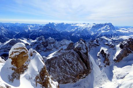 sciare sulla marmolada