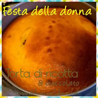 Torta ricotta e cioccolato