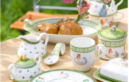 Sulle creazioni Villeroy & Boch … sboccia la primavera!