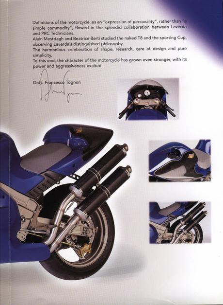 Vintage Brochures: Laverda 750S Kit PRC Laverda Cup 1998