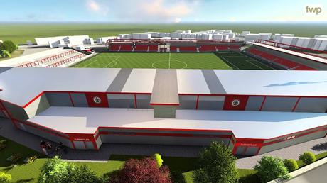 (VIDEO)Accrington Stanley, the proposed new Whinney Hill Stand at Wham Stadium
