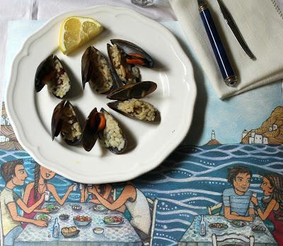 cozze farcite di riso