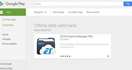 App Android su Google Play