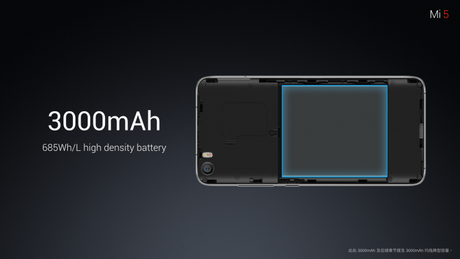 Xiaomi Mi5 batteria