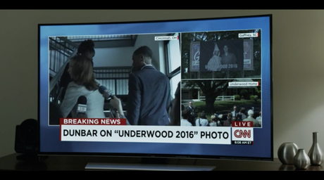 A casa Underwood c'è un tv LG: non c'è il logo, ma si riconosce dal piedino