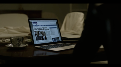 Un Mac per Claire Underwood