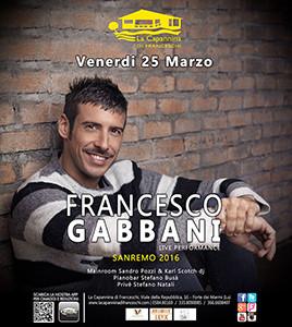 concerto francesco gabbani