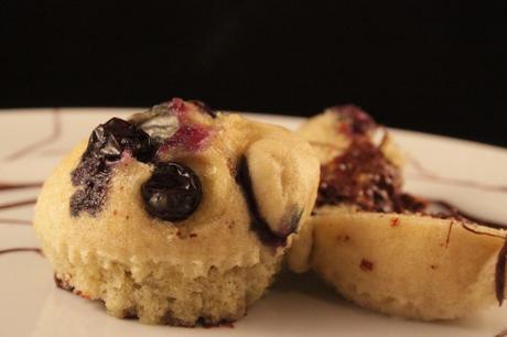 muffin senza glutine mirtilli e cioccolato al vapore (4)