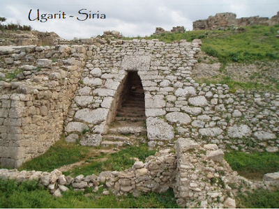 Archeologia. Ugarit, l'antica città portuale della Siria che svolgeva il compito di crocevia fra le rotte commerciali fra Europa, Asia, Africa e Mare Mediterraneo.