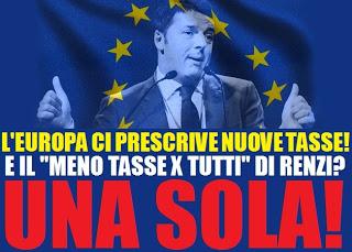 Caro amico ti scrivo. La lettera Ue sul debito ci ordina nuove tasse!