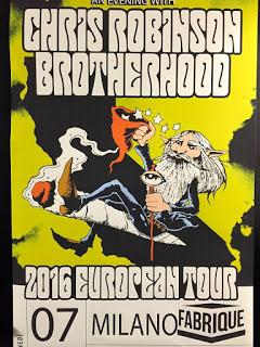 CHRIS ROBINSON BROTHERHOOD    MILANO  7/03/2016