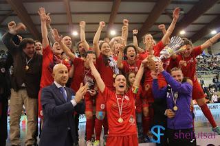 Isolotto calcio a 5 femminile campione di Coppa Italia 2016