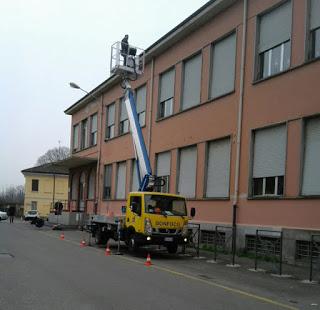 PAVIA. Iniziati oggi i lavori della scuola Gabelli.