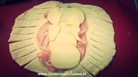 Treccia salata con Mortadella e Scamorza affumicata