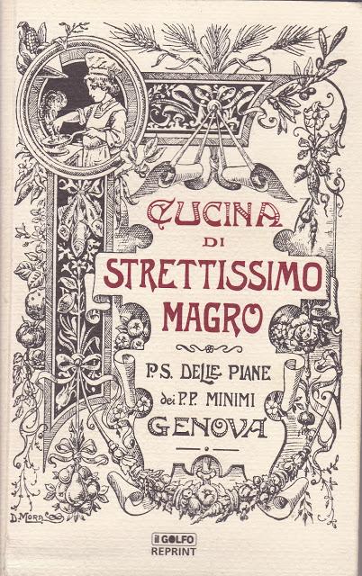 LA CUCINA DI STRETTISSIMO MAGRO, OVVERO COME UN FRATE SI INVENTO' UN NUOVO MODO DI CUCINARE