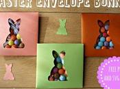 Coniglietto Pasqua Eastery bunny envelope